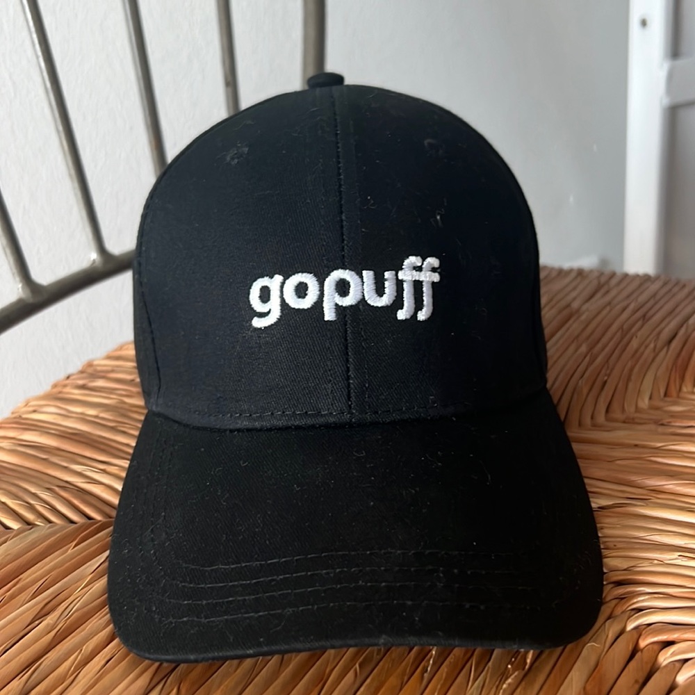 GoPuff Black Baseball Cap